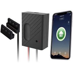 Newgoal Smart Garage Door Controller WiFi Switch Compatible Garage Door Opener Smart Phone Remote Control Timing Function Voice Control (TUYA/Smart Life APP)