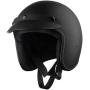 CARTMAN 3/4 Open Face Motorcycle Helmet, DOT Approved, Retro Half Casco Fit Men Women ATV Moped Scooter Cruiser, Matte Black
