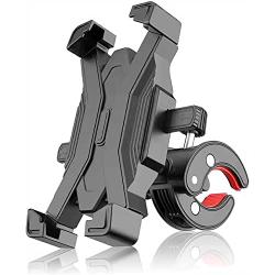Bike Phone Mount, Universal Handlebar Cell Phone Holder for Bike Motorcycle, Compatible with Up to 3.5