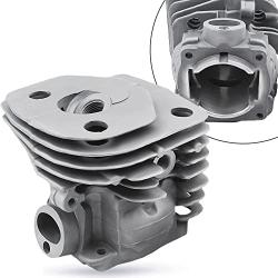 Haishine 47mm Cylinder Head Piston Kit for HUSQVARNA 359 357 XP 357XP Chainsaw Engine Motor Parts 537 15 73-02
