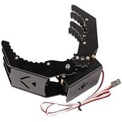 Mechanical Robot Arm Claw/Gripper Robot Gripper (Black Mechanical Claw with servo)