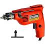 Wild Edge Corded Drill, Keyed Chuck 3/8-Inch, 3.0-Amp Portable Hand Drill