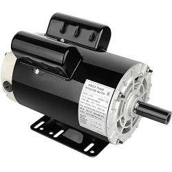 5 HP SPL Air Compressor Motor 3450RPM Single Phase Electric Motor 56 Frame 208-230V 5/8