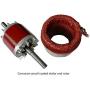 Electric Motor Washdown Stainless Steel 2HP 1800RPM 230/460V 145TC TEFC IP69K