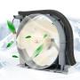 Upgrade New Refrigerator Condenser Fan Motor DA97-15765A DA97-15765C DA97-12842A Compatible with Samsung Refrigerators RH22H9010SR, RF23HTEDBSR RF263BEAEBC RF24FSEDBSR RH25H5611BC