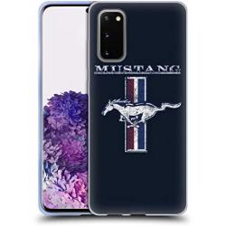 Head Case Designs Officially Licensed Ford Motor Company Classic Distressed Look Mustang Logos Soft Gel Case Compatible with Samsung Galaxy S20 / S20 5G