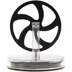 Stirling Engine Motor Sterling Engine Model DIY Childrens Toys Puzzles Assembled Teaching Model (Color : Black, Size : One Size)