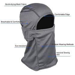 Balaclava Face Mask UV Protection Masks for Cold Weather Ski Sun Hood for Men Women Motorcycle Cycling Tactical(2 Pack)