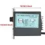 Motor Speed Controller, AC 220V 0-1450rpm Digital Adjustable Stepless Motor Speed Regulator 50Hz 15-400W(250W)