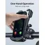 Ultra Stable Phone Holder for Car, [Upgrade Never Fall Off & Wont Break]+ [Never Break] Bike Phone Mount, VICSEED Motorcycle Phone Mount [Full Protection & Super Stable] Bike Phone Holder