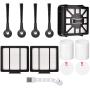 Replacement Parts For Shark IQ R101AE (RV1001AE), IQ R101 (RV1001) Robot Vacuum, Accessories Part 2 HEPA Filters, 4 Side Brushes, 2 Filters & 2 Base Pre-Motor Foam & Felt Filters, 1 Cleaning Tool