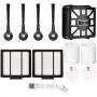 Replacement Parts For Shark IQ R101AE (RV1001AE), IQ R101 (RV1001) Robot Vacuum, Accessories Part 2 HEPA Filters, 4 Side Brushes, 2 Filters & 2 Base Pre-Motor Foam & Felt Filters, 1 Cleaning Tool