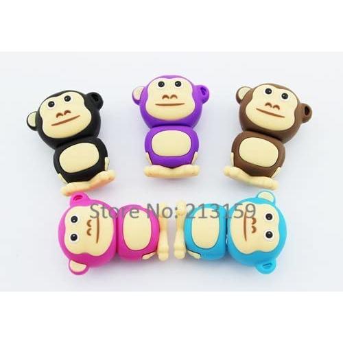D-CLICK TM 4GB/8GB/16GB/32GB/64GB/Cool USB High speed Flash Memory Stick Pen Drive Disk (8GB, Black Monkey)