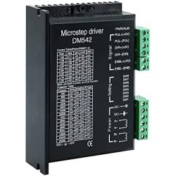DM542 3D Printer CNC Microstep Driver Stepper Motor Controller 2-Phase Digital Stepper Motor Driver 20-50V DC Max 4.2A for Nema 17, Nema 23 Stepper Motor