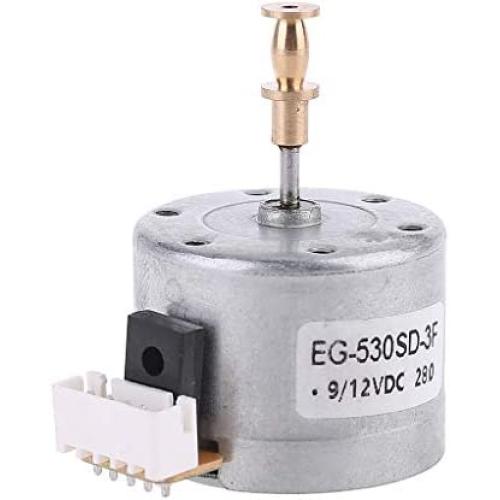 Sara-u EG530SD-3F DC5-12V 3-Speed 33/45/78 RPM Metal Turntables Motor for Record Player