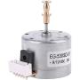 Sara-u EG530SD-3F DC5-12V 3-Speed 33/45/78 RPM Metal Turntables Motor for Record Player