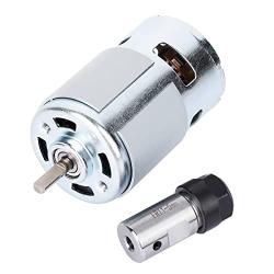 Comgrow 775 DC Motor DC 12V - 24V Max 10000RPM - 20000RPM Ball Bearing Large Torque High Power Low Noise Gear Motor Electronic Component Motor