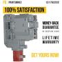 Upgraded 131763256 131763202 Door Lock by PartsBroz - Compatible Frigidaire Kenmore Electrolux Washer Parts - Replaces AP6285657 3626240 4547033 PS12364048 - Exact Fit for Front Loading Washers