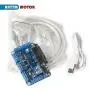 4 Axis Stepper Motor Nema 23 Dual Shaft 425oz-in 112mm+CW5045 Driver 4.5A 256 Microstep+5 Axis Breakut Board+400W 36V Power Supply CNC Controller Kit for CNC Router Engraver Milling Machine