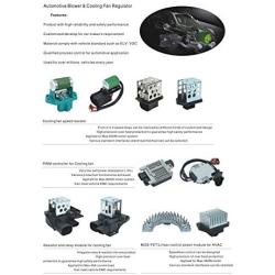 Auto Temp Control Blower Motor Resistor Control Module Compatible with 96-04 PATHFINDER / 97-99 MAXIMA replacement for 99-02 G20 / 98-99 I30 / 97-01 Q45 / 97-03 QX4 2776170T02