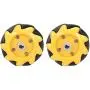 Mecanum Wheel 48mm Omni-Directional Wheel Smart Robot Car Accessories DIY Toy Components (1 Pair) Mecanum Wheel 48mm Omni-Directional Wheel Smart Robot Car Accessories DIY Toy Components (1 Pair)