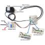 Taidacent Fully Automatic Water Level Controller Water Tank Automatic Filling System Water Pump Controller with Three Non Contact Water Level Sensors