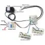 Taidacent Fully Automatic Water Level Controller Water Tank Automatic Filling System Water Pump Controller with Three Non Contact Water Level Sensors