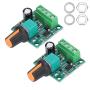 Motor Speed Controller, Motor Regulator Resettable Fuse PWM 2 Sets Wide Application for Pump