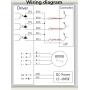 KNACRO 2-phase LV8726 Stepper Motor Driver 0.75-5A 12-48V DC 1/128 Micro-step Resolutions for Nema 42, 576 and 34 Stepper Motor