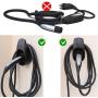 BMZX Tesla Charger Holder Charging Cable Organizer with Charger Slot for Tesla Motors Wall Mount Connector Bracket Adapter Fit American Model S Model X Model 3 Model Y