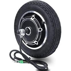 10 Inch Hub Motor 1000w, 24/36/48V 350W Tyre Electric Motor Kit for Motor Electric Bicycles, E-Bike, Electric Scooter
