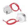 Low Noise Synchronous Motor 12V AC, Reversible Aluminum Alloy 4W TYC30, Model School Project Motor for Hand-Made
