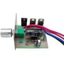 Citphto DC Motor Speed Controller 12V 24V Universal Electronic Speed Regulator with Metal Shell Rotary Switches for Car Van Heater Voltage Control