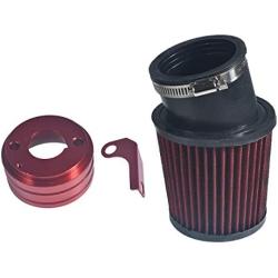 BSHWKP Air Filter With Adapter Kit for Predator 212cc 6.5 HP Engine Go Kart Racing Cart Mini Bike Parts