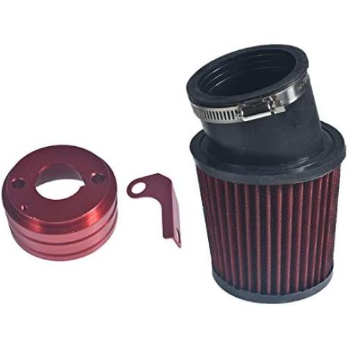 BSHWKP Air Filter With Adapter Kit for Predator 212cc 6.5 HP Engine Go Kart Racing Cart Mini Bike Parts
