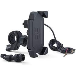 Motorcycle Handlebar Mobile Phone Mount Holder USB for Smartphone New Universal Motorcycle Handlebar Phone USB Holder Mount For Mobile Phone Motorcycle