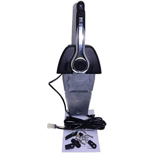Yixin Outboard Single Binnacle Remote Control Box 704-48205-R0-00 Compatible with Yamaha Outboard Boat Motor Engine