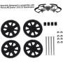 Drone Motor Gear Shaft Set Rc Gears Quadcopter Quadcopter Main Gears Rc Accessories for Parrot Ar Drone !