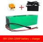 Wnicek 36V 10000mAh 10S 4P Electric Bicycles Battery Pack 10AH Lithium Battery Pack for 750W 500W 350W 250W 200W Motors for Electric Scooters Electric Tools with Charger