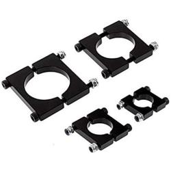 Parts & Accessories 4PCS Aluminum Carbon Fiber Tube Clamp Motor Mount Fixture Clip Holder 8mm 12mm 30mm 40mm for Quadcopter Hexacopter Multicopter - (Color: 12mm)
