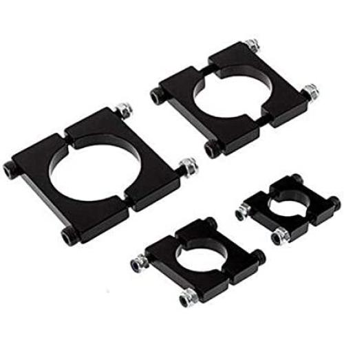 Parts & Accessories 4PCS Aluminum Carbon Fiber Tube Clamp Motor Mount Fixture Clip Holder 8mm 12mm 30mm 40mm for Quadcopter Hexacopter Multicopter - (Color: 12mm)
