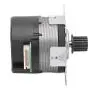 Micro Servo Motor with Rotary Encoder 100 Line Port, Dual Channel High Precision Control Metal Gear Motor, No-load Speed 12V-3100RPM 24V-6100RPM for RC Toy Remote Control(24V)
