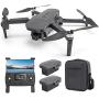 Tucok 012S Drones with Camera for Adults 4K,60 Mins Long Flight Time,GPS 5G FPV Quadcopter for Beginners with Optical Flow Positioning,Auto Return Home,Follow Me,Waypoint Flight,Brushless Motor