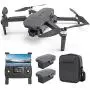 Tucok 012S Drones with Camera for Adults 4K,60 Mins Long Flight Time,GPS 5G FPV Quadcopter for Beginners with Optical Flow Positioning,Auto Return Home,Follow Me,Waypoint Flight,Brushless Motor