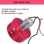 DIANQI DC24V, 110dB Mini Electric Motor Alarm Bell, Horn Sound Buzzer, Siren for Suitable for Warning Information of Small Hoist, Light Transfer Cars and The Inside of Small Vessel.