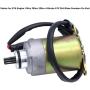 Woopeey Starter Solenoid Relay & Starter Motor for GY6 Engine 150cc 200CC 250CC Scooter Go Karts ATV Dirt Bike Fit for Baja Wilderness Tao Tao Coolster Jonway Roketa