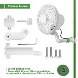 Grow Tent Fan,Oscillating Clip Fan 6