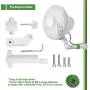 Grow Tent Fan,Oscillating Clip Fan 6