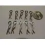 Vehicles-OCS Large Body Pins (Pack of 10) King Motor A060 Fits HPI Occus 5B 5T 5SC Buggy Truck