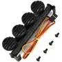 Vehicles-OCS Huckus 12428 12423 RC Car Spare Parts 12428-0088 17T Motor Gear 2pcs